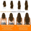 image:imageSunny Hair 18 Inch Genius Weft Hair Extensions Human Hair Blonde 60GGenius 3Cool Brown