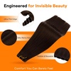 image:imageSunny Hair 18 Inch Genius Weft Hair Extensions Human Hair Blonde 60GGenius 4Chocolate Brown