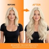 image:imageSunny Hair 18 Inch Genius Weft Hair Extensions Human Hair Blonde 60GGenius 60Platinum Blonde