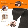 image:imageSunny Hair 18 Inch Genius Weft Hair Extensions Human Hair Blonde 60GGenius1CMocha Brown