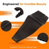 image:imageSunny Hair 18 Inch Genius Weft Hair Extensions Human Hair Blonde 60GGenius1CMocha Brown