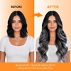 image:imageSunny Hair 18 Inch Genius Weft Hair Extensions Human Hair Blonde 60GGeniusNatural Black Ombre Silver 1BS1B