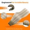 image:imageSunny Hair 18 Inch Genius Weft Hair Extensions Human Hair Blonde 60GGeniusSUNAsh Blonde Ombre