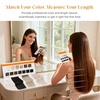 image:imageSunny Hair 18 Inch Genius Weft Hair Extensions Human Hair Blonde 60GPU Butterfly Bala 1B418 Black Balayage Ash Blonde