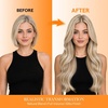 image:imageSunny Hair 18 Inch Genius Weft Hair Extensions Human Hair Blonde 60GPU Butterfly1060 Dark Golden Blonde Highlight