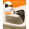 image:imageSunny Hair 24 Inch I Tip Hair Extensions Human Hair Brown Mix Blonde