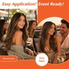 image:imageSunny Hair Clip in Hair Extensions Real Human Hair Balayage Caramel Blonde
