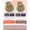 image:imageSunny Hair Clip in Hair Extensions Real Human Hair Blonde Highlight 22inch