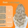 image:imageSunny Hair Clip in Hair Extensions Real Human Hair Brown Ombre 26 Inch