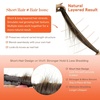 image:imageSunny Hair Clip in Hair Extensions Real Human Hair Dark Brown Balayage
