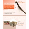 image:imageSunny Hair Clip in Hair Extensions Real Human Hair Ombre 18 Inch 135g