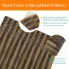 image:imageSunny Hair Invisi Edge Tape in Hair Extensions Human Hair Blonde HighlightsIJTP427 Brown Highlight Blonde