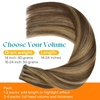 image:imageSunny Hair Invisi Edge Tape in Hair Extensions Human Hair Blonde HighlightsIJTP427 Brown Highlight Blonde