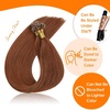 image:imageSunny Hair K Tips Hair Extensions Human Hair Auburn 16 Inch