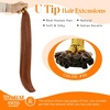 image:imageSunny Hair K Tips Hair Extensions Human Hair Auburn 16 Inch