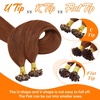 image:imageSunny Hair K Tips Hair Extensions Human Hair Auburn 16 Inch