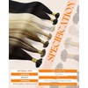 image:imageSunny Hair Ktip Human Hair Extensions Blonde Highlights 18 Inch