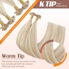 image:imageSunny Hair Ktip Human Hair Extensions Blonde Highlights 18 Inch