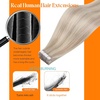 image:imageSunny Hair Tape in Hair Extensions Ash Blonde Highlight Bleach Blonde