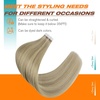 image:imageSunny Hair Tape in Hair Extensions Human Hair Highlights for Photo Days