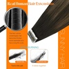 image:imageSunny Hair Tape in Hair Extensions Remy Human Hair 18 Inch