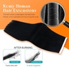image:imageSunny Hair Tape in Weft Hair Extensions Human Hair 1 Jet Black 18 InchGUTP1 Jet Black