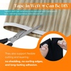 image:imageSunny Hair Tape in Weft Hair Extensions Human Hair 1 Jet Black 18 InchGUTP1622 Highlight Blonde