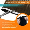 image:imageSunny Hair Tape in Weft Hair Extensions Human Hair 1 Jet Black 18 InchGUTP3822 Brown Balayage Blonde