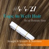 image:imageSunny Hair Tape in Weft Hair Extensions Human Hair 1 Jet Black 18 InchGUTP4427 Brown to Caramel Blonde