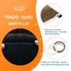 image:imageSunny Hair Tape in Weft Hair Extensions Human Hair 1 Jet Black 18 InchGUTP6606 Medium Brown with Blonde