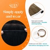 image:imageSunny Hair Tape in Weft Hair Extensions Human Hair 1 Jet Black 18 InchGUTP8228 Light Brown Balayage Blonde