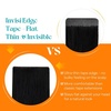 image:imageSunny Hair Tape in Weft Hair Extensions Human Hair 1 Jet Black 18 InchIJTP1 Jet Black