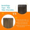 image:imageSunny Hair Tape in Weft Hair Extensions Human Hair 1 Jet Black 18 InchIJTP3822 Brown Balayage Blonde