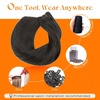 image:imageSunny Hair Weft Hair Extensions Human Hair Dark Brown With BlondeA1 1CMocha Black