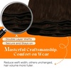 image:imageSunny Hair Weft Hair Extensions Human Hair Dark Brown With BlondeA1 4Chocolate Brown