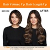 image:imageSunny Hair Weft Hair Extensions Human Hair Dark Brown With BlondeA3226Dark Brown Balayage Medium Brown