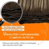 image:imageSunny Hair Weft Hair Extensions Human Hair Dark Brown With BlondeA34244Dark Brown Balayage Golden Blonde