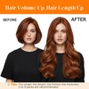 image:imageSunny Hair Weft Hair Extensions Human Hair Dark Brown With BlondeA630Warm Copper Red Brown