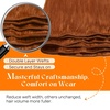 image:imageSunny Hair Weft Hair Extensions Human Hair Dark Brown With BlondeA6350Copper