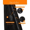 image:imageSunny Hair Weft Hair Extensions Human Hair Dark Brown With BlondeButterfly11B Natural Black