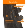 image:imageSunny Hair Weft Hair Extensions Human Hair Dark Brown With BlondeButterfly11C Mocha Brown