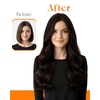 image:imageSunny Hair Weft Hair Extensions Human Hair Dark Brown With BlondeButterfly12ADarkest Brown
