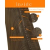image:imageSunny Hair Weft Hair Extensions Human Hair Dark Brown With BlondeButterfly13Cool Brown