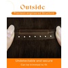 image:imageSunny Hair Weft Hair Extensions Human Hair Dark Brown With BlondeButterfly14Chocolate Brown