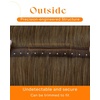 image:imageSunny Hair Weft Hair Extensions Human Hair Dark Brown With BlondeButterfly18 Light Brown