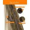 image:imageSunny Hair Weft Hair Extensions Human Hair Dark Brown With BlondeButterfly2186060A SUNAsh Blonde Ombre Blonde