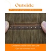 image:imageSunny Hair Weft Hair Extensions Human Hair Dark Brown With BlondeButterfly2186060A SUNAsh Blonde Ombre Blonde