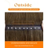 image:imageSunny Hair Weft Hair Extensions Human Hair Dark Brown With BlondeButterfly26606Medium Brown Balayage Platinum Blonde