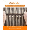 image:imageSunny Hair Weft Hair Extensions Human Hair Dark Brown With BlondeButterfly28P60Light Brown Highlights