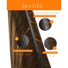 image:imageSunny Hair Weft Hair Extensions Human Hair Dark Brown With BlondeButterfly34274 Chocolate Brown Balayage Caramel Blonde